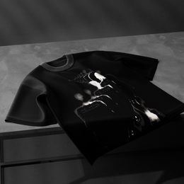 Echoes Célisse Black T-Shirt