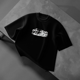 Silent Gaze Black T-Shirt